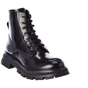 Alexander McQueen Wander Leather Bootie